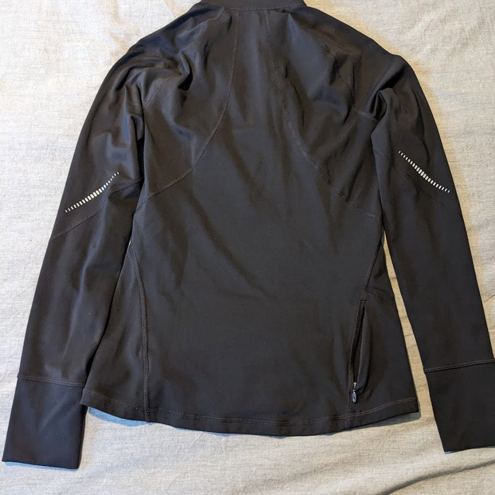 GapFit Small Cold Weather Athletic Quarter Zip Small Black - Picture 4 of 5